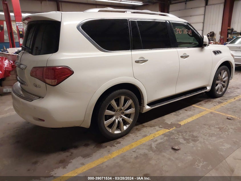 2012 Infiniti Qx56 VIN: JN8AZ2NE8C9017451 Lot: 39071534
