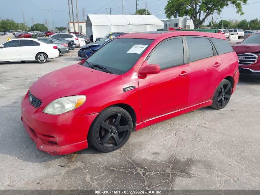 2T1KR38E74C301389 | 2004 TOYOTA MATRIX