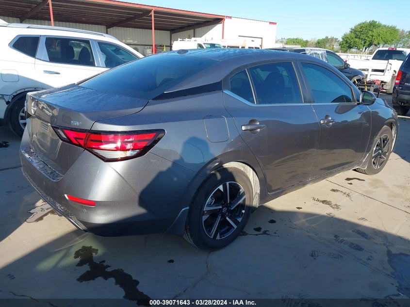VIN 3N1AB8CV8RY260477 2024 NISSAN SENTRA SV XTRONIC CVT