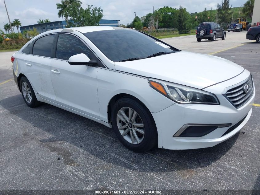 2017 HYUNDAI SONATA 2.4L - 5NPE24AF1HH547836