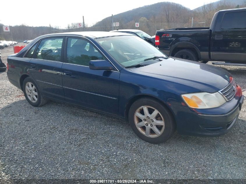 4T1BF28B23U310345 | 2003 TOYOTA AVALON