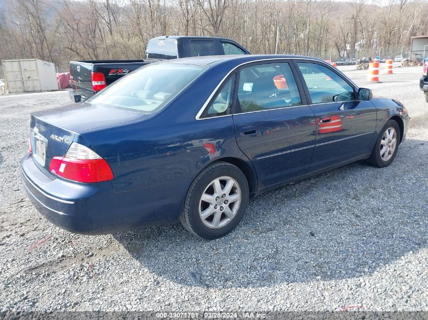 4T1BF28B23U310345 | 2003 TOYOTA AVALON