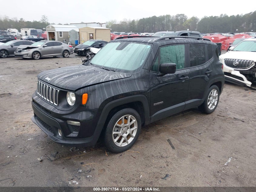 VIN ZACNJABB6LPL35766 2020 JEEP RENEGADE LATITUDE