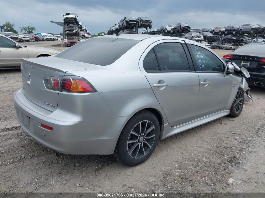 2017 Mitsubishi Lancer Es VIN: JA32U2FUXHU000710 Lot: 39071766