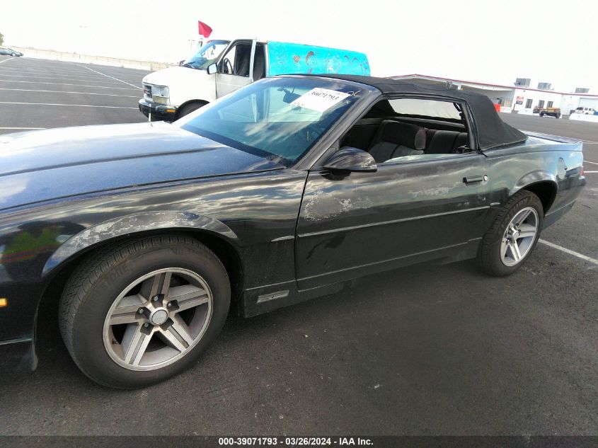 1990 Chevrolet Camaro Rs VIN: 1G1FP33E4LL123066 Lot: 39071793