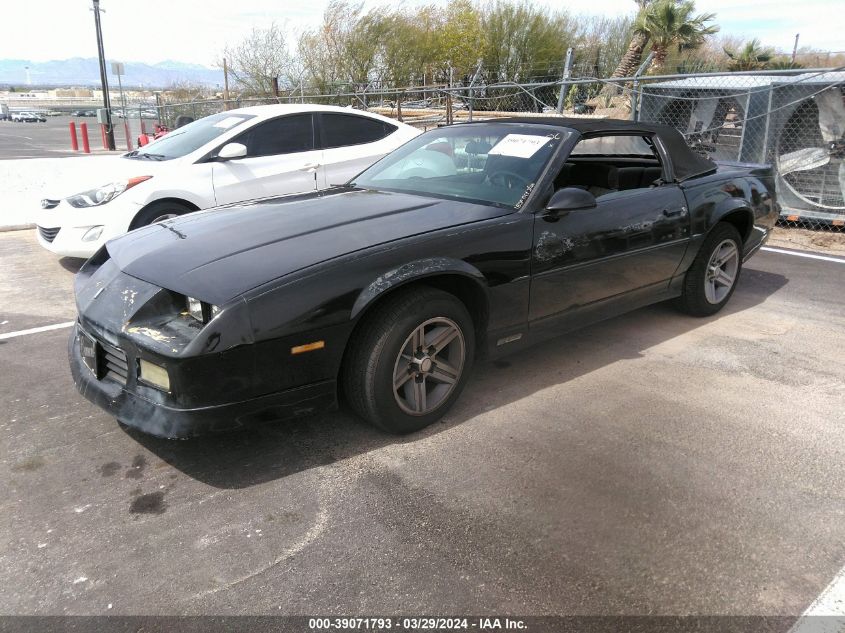 1990 Chevrolet Camaro Rs VIN: 1G1FP33E4LL123066 Lot: 39071793