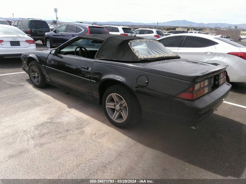 1990 Chevrolet Camaro Rs VIN: 1G1FP33E4LL123066 Lot: 39071793