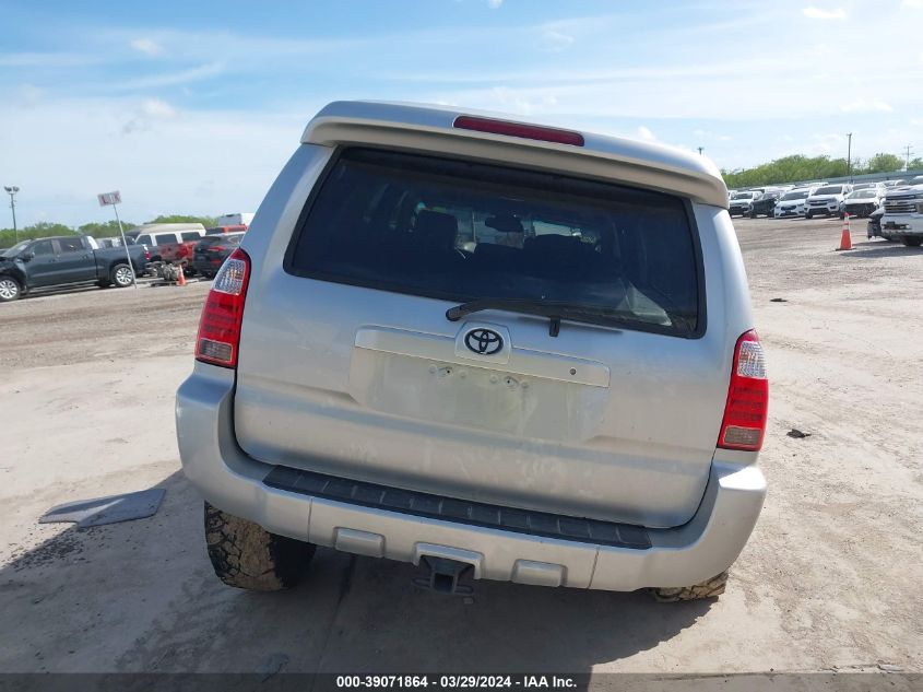 2006 Toyota 4Runner Limited V6 VIN: JTEZU17R260070268 Lot: 39071864