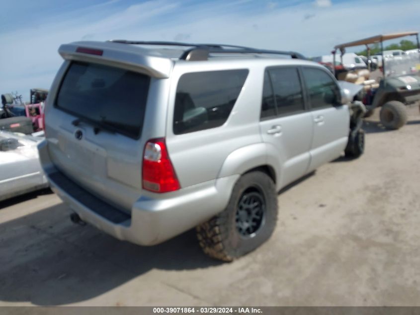 2006 Toyota 4Runner Limited V6 VIN: JTEZU17R260070268 Lot: 39071864