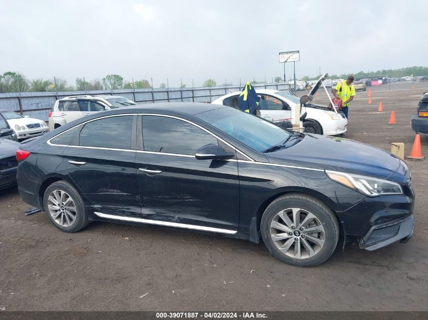 2015 Hyundai Sonata Sport VIN: 5NPE34AF6FH131999 Lot: 39071887