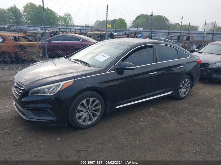 2015 Hyundai Sonata Sport VIN: 5NPE34AF6FH131999 Lot: 39071887