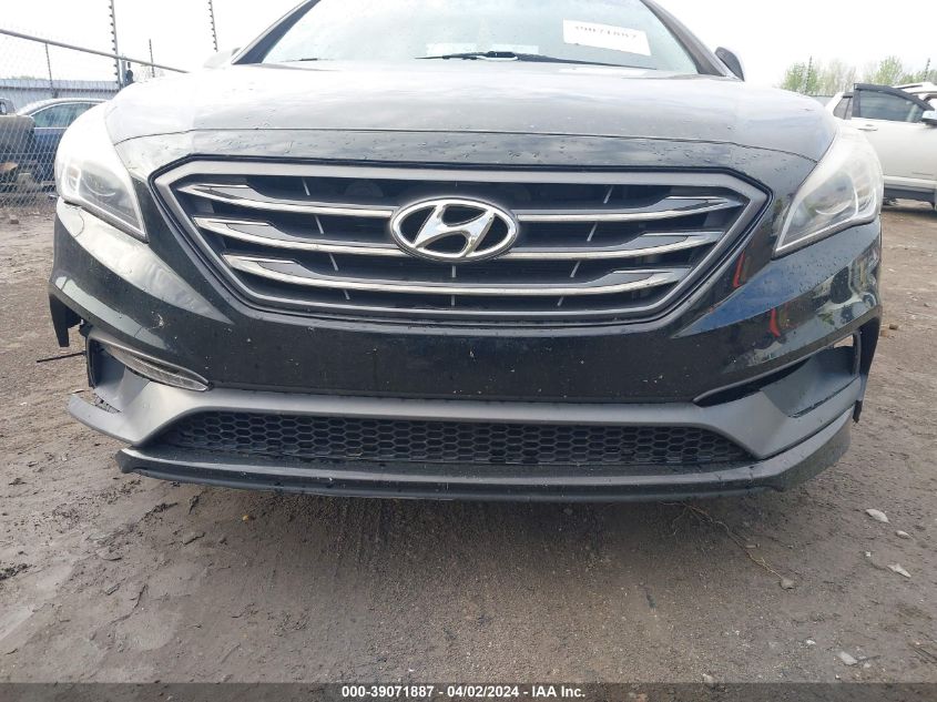 2015 Hyundai Sonata Sport VIN: 5NPE34AF6FH131999 Lot: 39071887