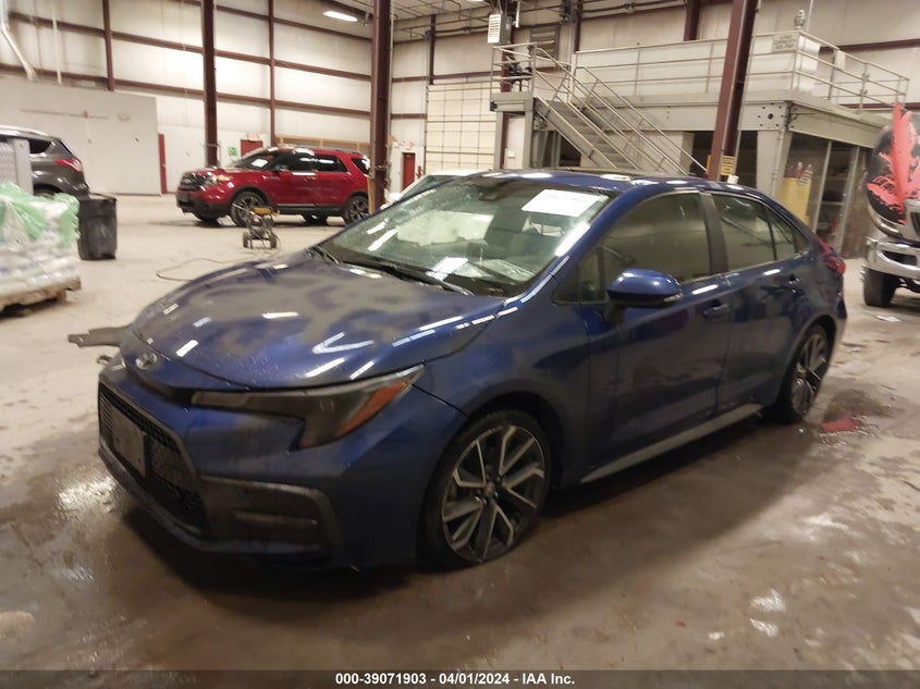 2021 TOYOTA COROLLA SE - JTDP4MCE8MJ063249