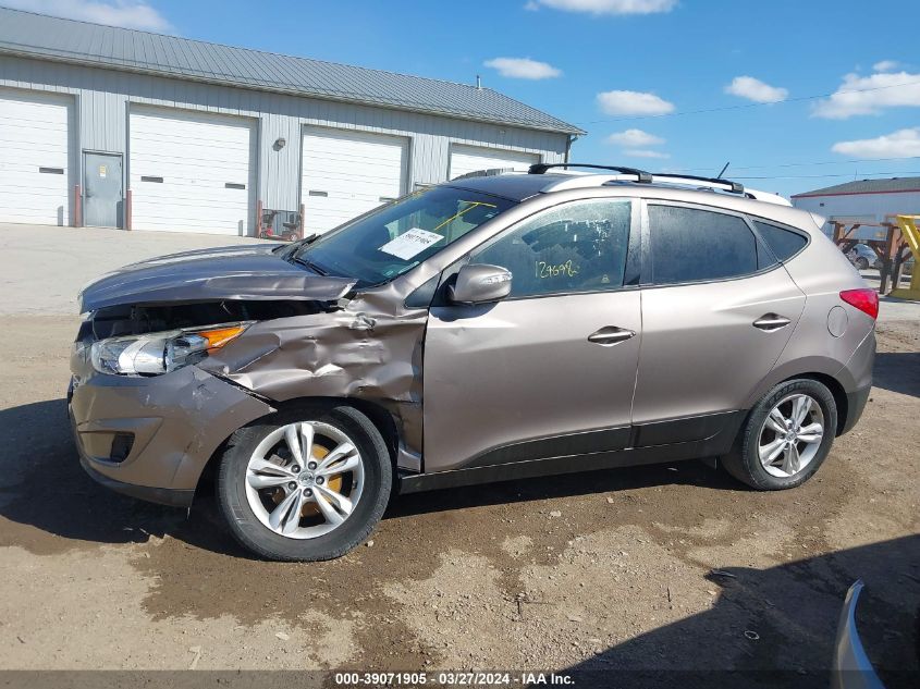 2012 Hyundai Tucson Gls VIN: KM8JU3AC0CU529069 Lot: 39071905