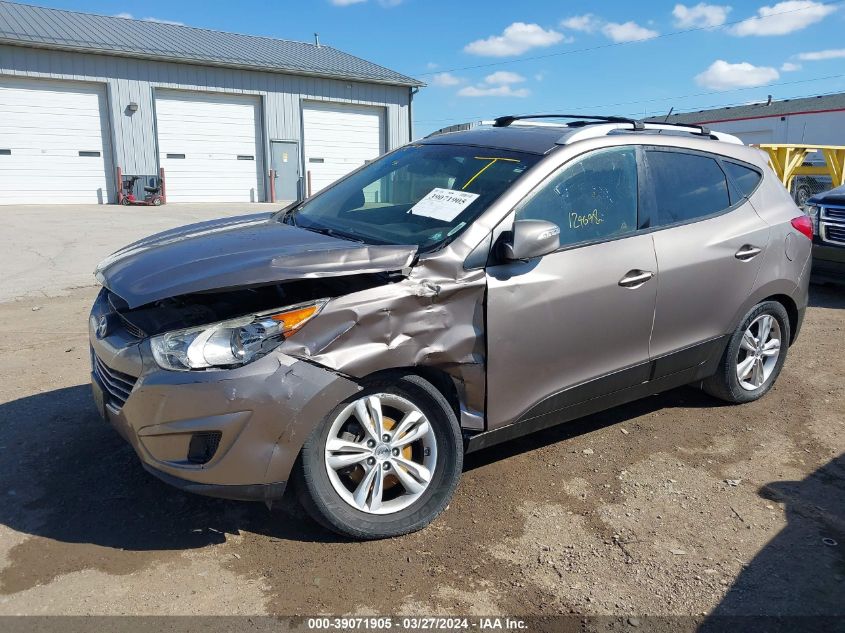 2012 Hyundai Tucson Gls VIN: KM8JU3AC0CU529069 Lot: 39071905