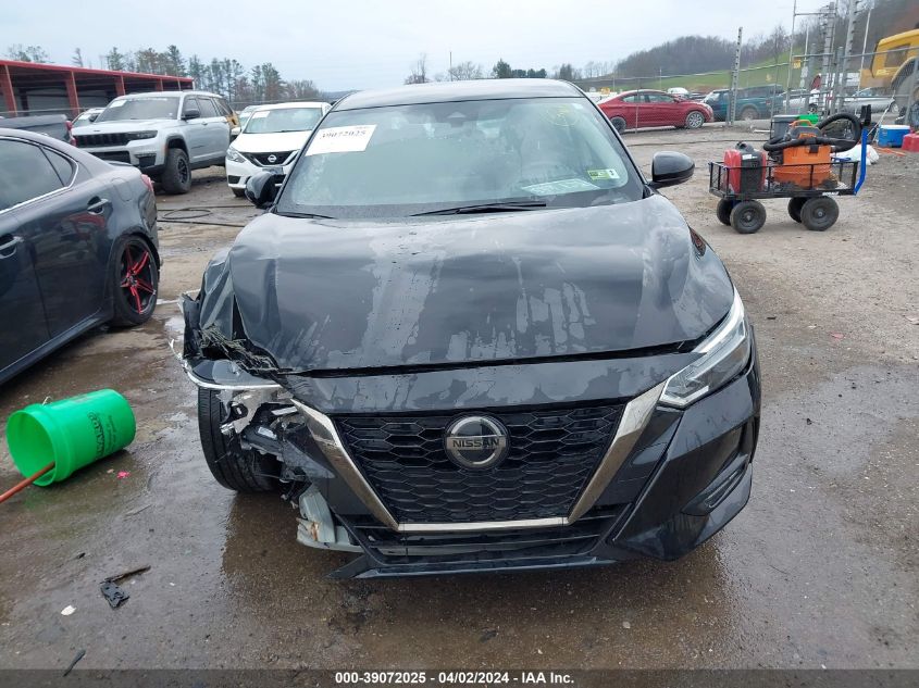 2022 Nissan Sentra Sr Xtronic Cvt VIN: 3N1AB8DV3NY321050 Lot: 39072025