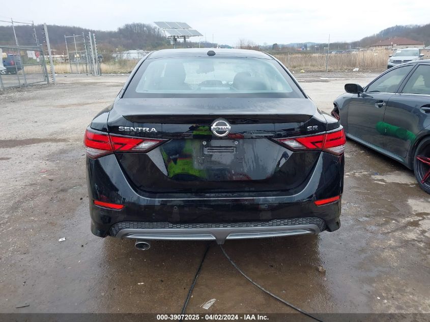 2022 Nissan Sentra Sr Xtronic Cvt VIN: 3N1AB8DV3NY321050 Lot: 39072025