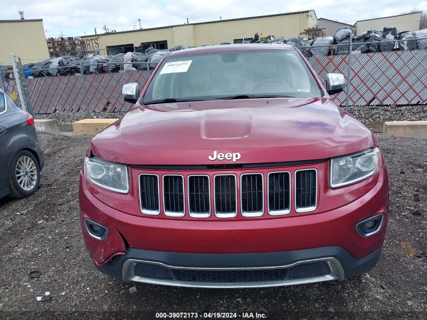 2014 Jeep Grand Cherokee Limited VIN: 1C4RJFBG3EC294260 Lot: 39072173
