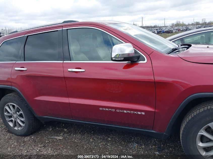 2014 Jeep Grand Cherokee Limited VIN: 1C4RJFBG3EC294260 Lot: 39072173