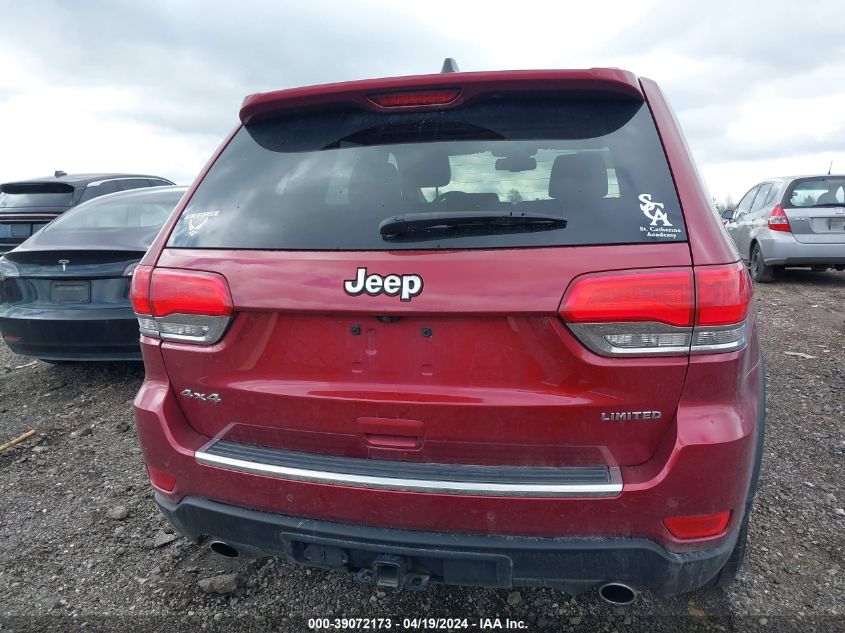 2014 Jeep Grand Cherokee Limited VIN: 1C4RJFBG3EC294260 Lot: 39072173