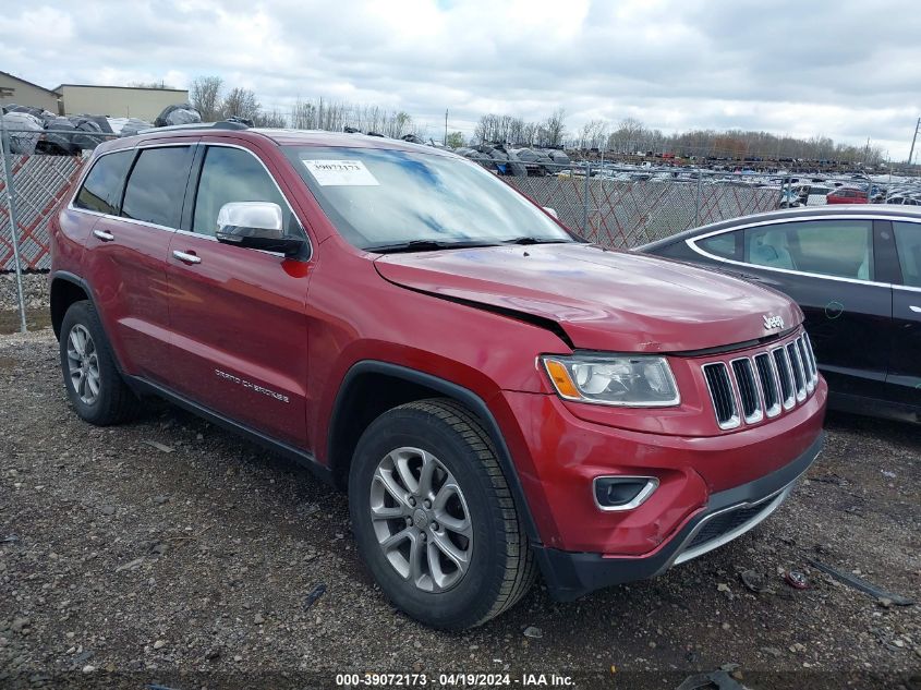 2014 Jeep Grand Cherokee Limited VIN: 1C4RJFBG3EC294260 Lot: 39072173