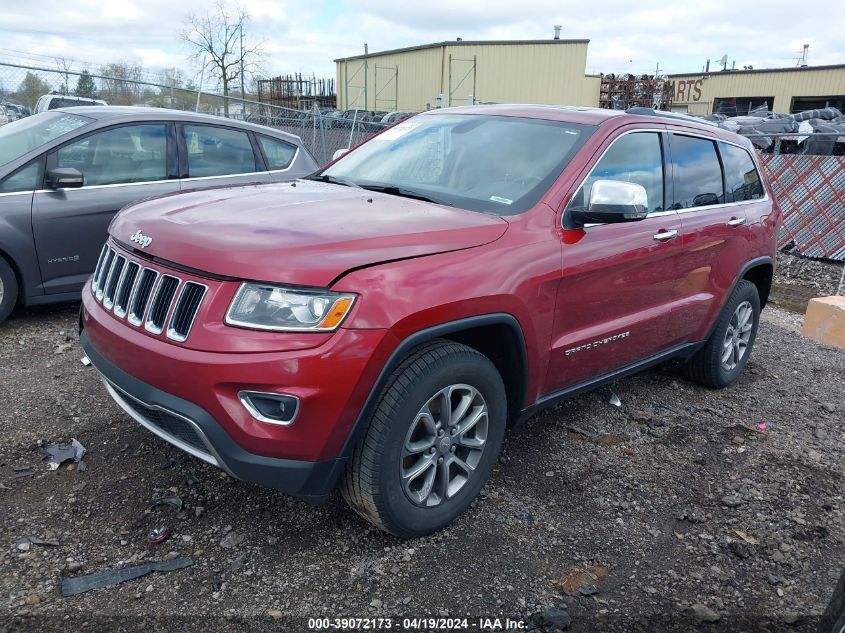 2014 Jeep Grand Cherokee Limited VIN: 1C4RJFBG3EC294260 Lot: 39072173