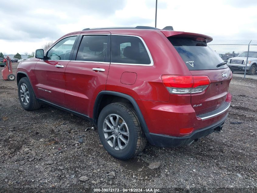 2014 Jeep Grand Cherokee Limited VIN: 1C4RJFBG3EC294260 Lot: 39072173