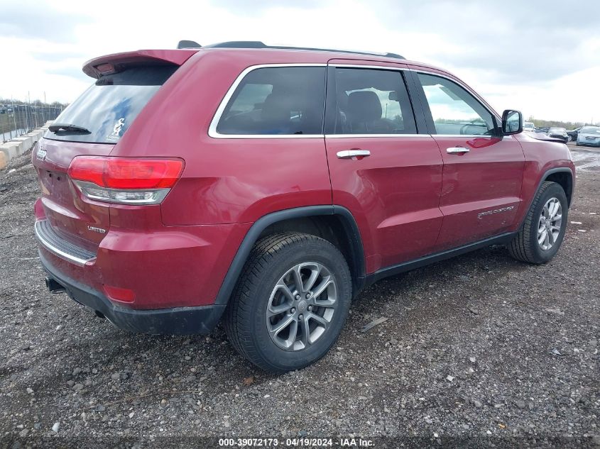 2014 Jeep Grand Cherokee Limited VIN: 1C4RJFBG3EC294260 Lot: 39072173