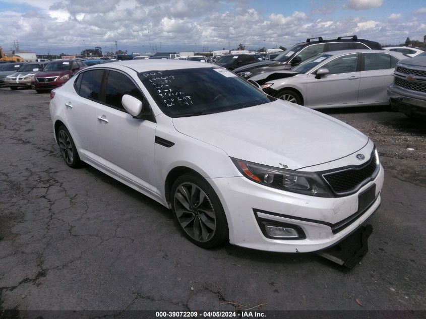 2014 Kia Optima Sx VIN: 5XXGR4A79EG261558 Lot: 39072209