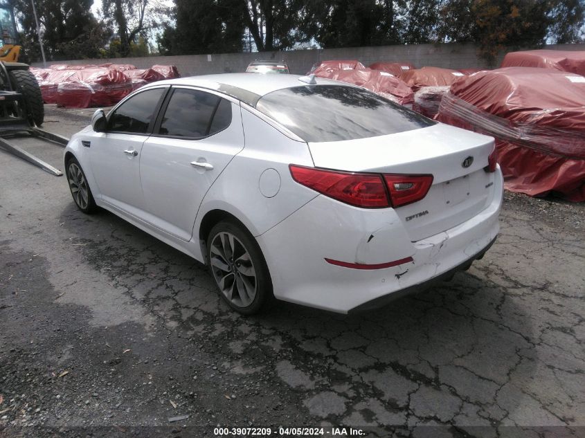 2014 Kia Optima Sx VIN: 5XXGR4A79EG261558 Lot: 39072209