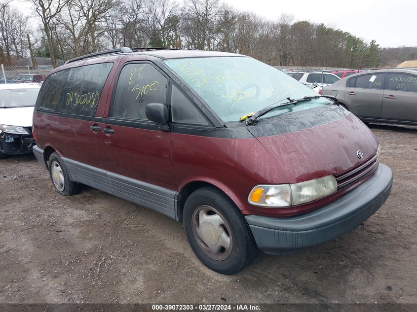 1993 Toyota Previa Le VIN: JT3AC12R9P1104637 Lot: 39072303