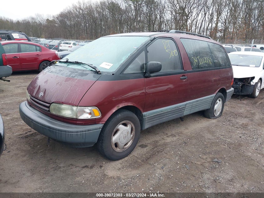 1993 Toyota Previa Le VIN: JT3AC12R9P1104637 Lot: 39072303