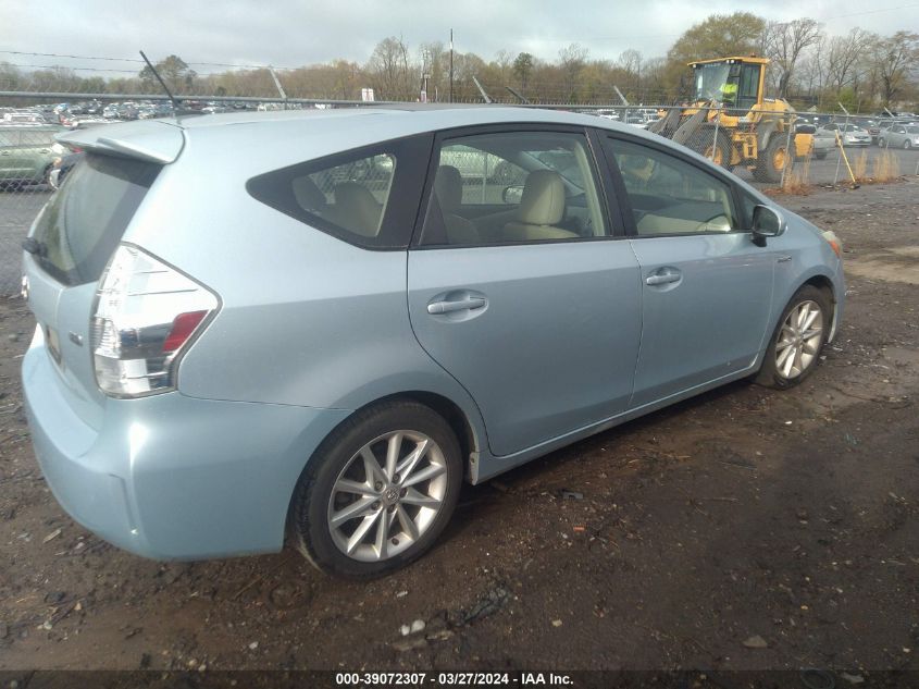 JTDZN3EUXC3185909 | 2012 TOYOTA PRIUS V