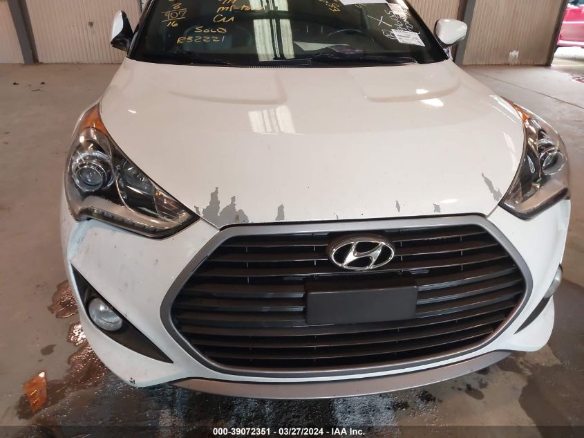 KMHTC6AE7GU267605 | 2016 HYUNDAI VELOSTER