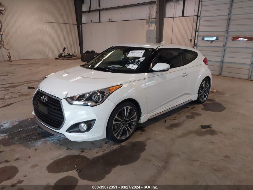 KMHTC6AE7GU267605 | 2016 HYUNDAI VELOSTER