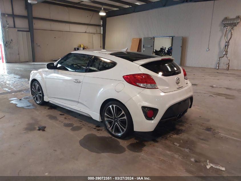 KMHTC6AE7GU267605 | 2016 HYUNDAI VELOSTER