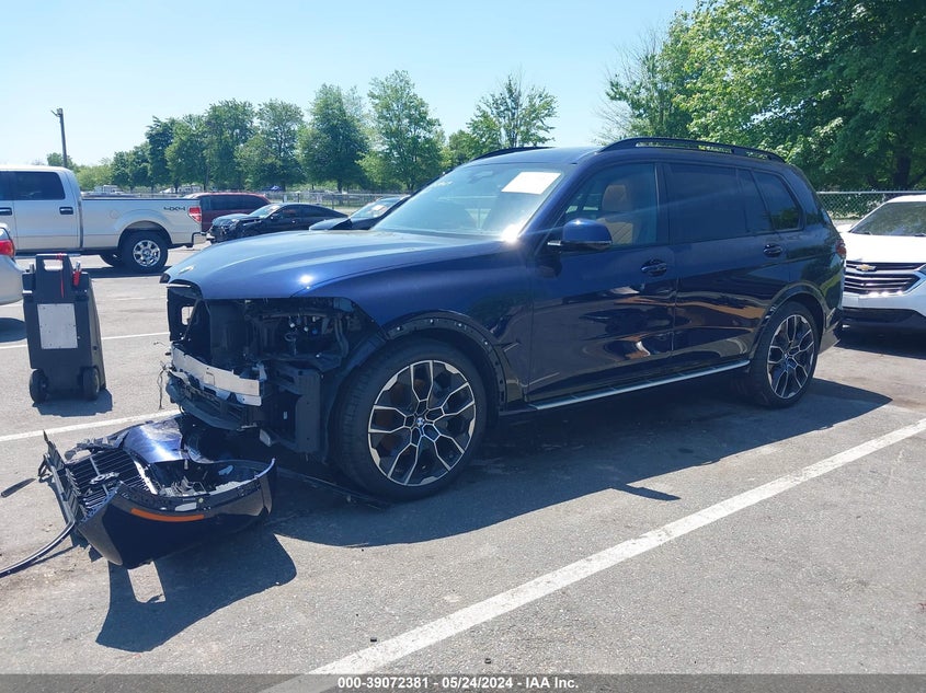 2023 BMW X7 xDrive40I VIN: 5UX23EM07P9P75231 Lot: 39072381