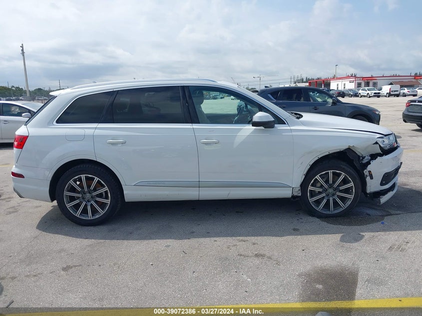 2017 AUDI Q7 PREMIUM PLUS - WA1LAAF77HD050252