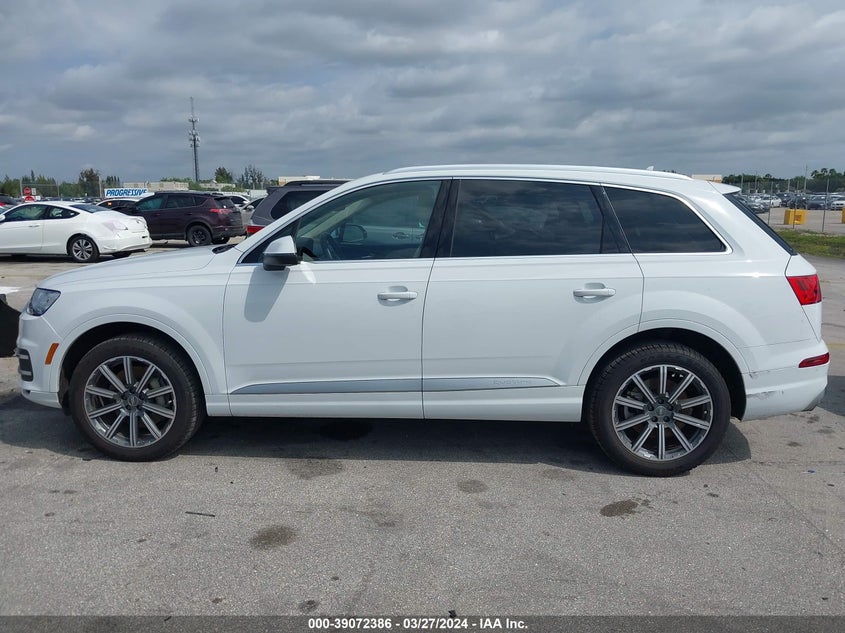 2017 AUDI Q7 PREMIUM PLUS - WA1LAAF77HD050252