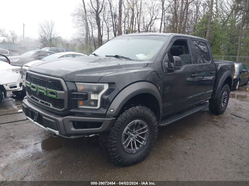 2019 Ford F-150 Raptor VIN: 1FTFW1RG9KFC79527 Lot: 39072454