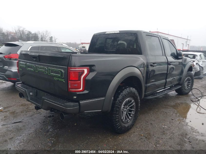 2019 Ford F-150 Raptor VIN: 1FTFW1RG9KFC79527 Lot: 39072454