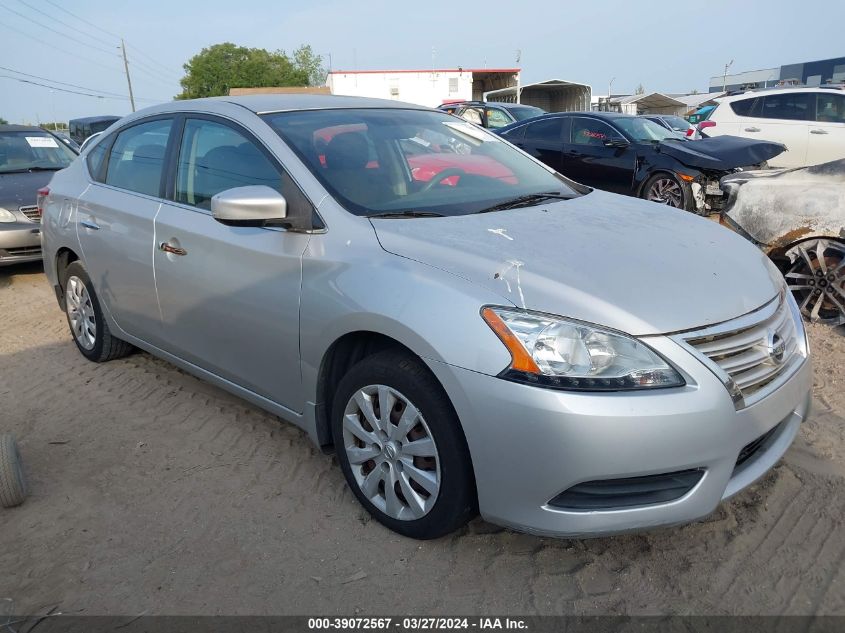 3N1AB7AP4FY353121 | 2015 NISSAN SENTRA