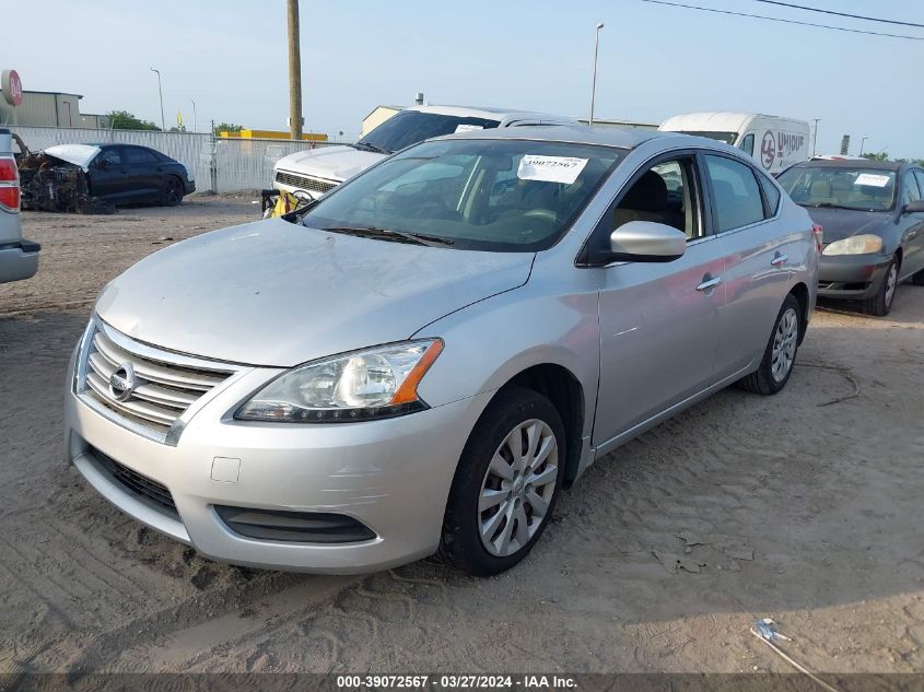 3N1AB7AP4FY353121 | 2015 NISSAN SENTRA