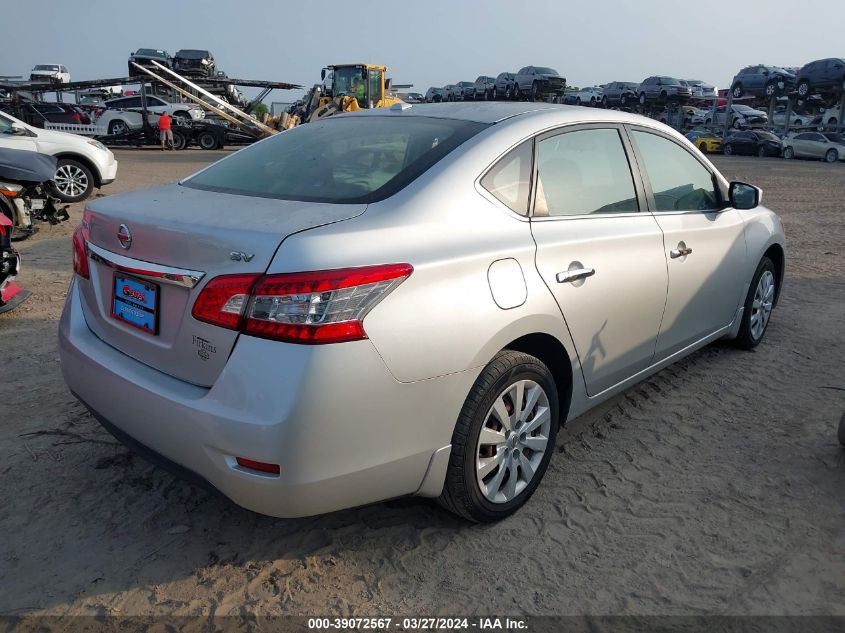 3N1AB7AP4FY353121 | 2015 NISSAN SENTRA