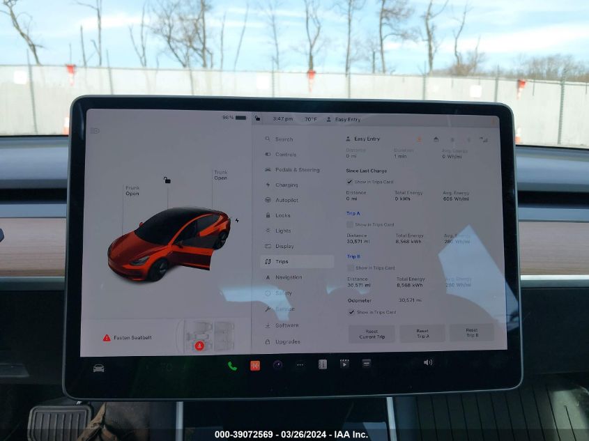 5YJ3E1EA9LF644656 | 2020 TESLA MODEL 3