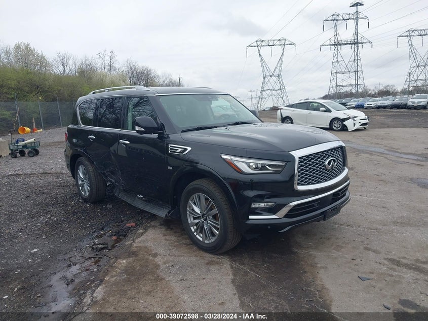 2020 Infiniti Qx80 Luxe Awd VIN: JN8AZ2NE8L9255865 Lot: 39072598