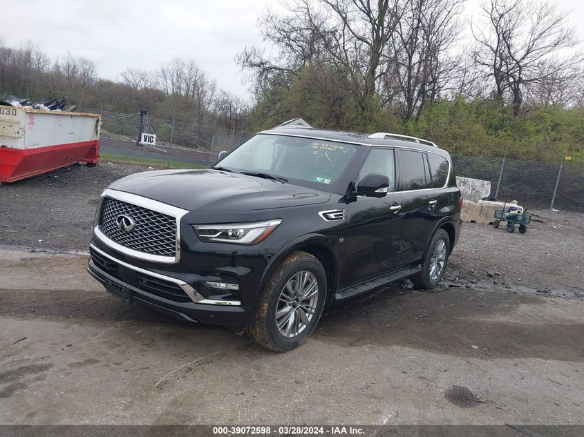 2020 Infiniti Qx80 Luxe Awd VIN: JN8AZ2NE8L9255865 Lot: 39072598