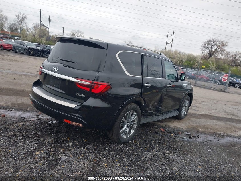 2020 Infiniti Qx80 Luxe Awd VIN: JN8AZ2NE8L9255865 Lot: 39072598