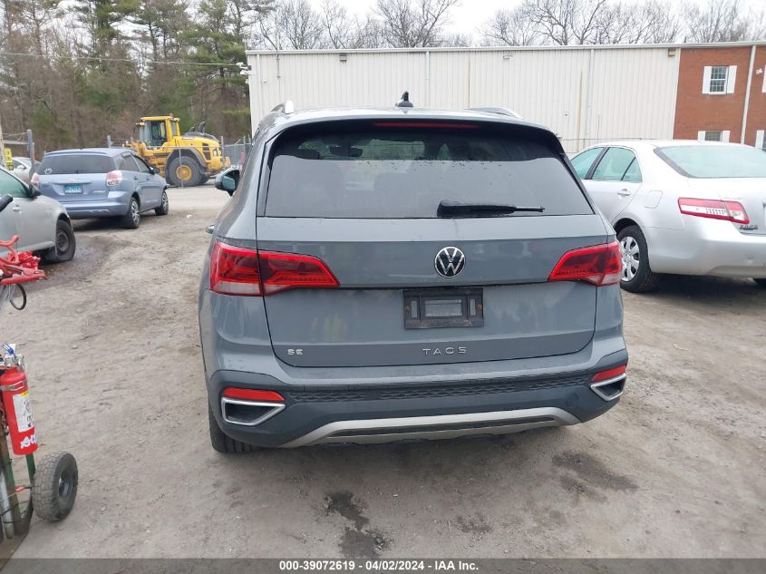 2022 Volkswagen Taos 1.5T Se VIN: 3VVPX7B27NM009009 Lot: 39072619