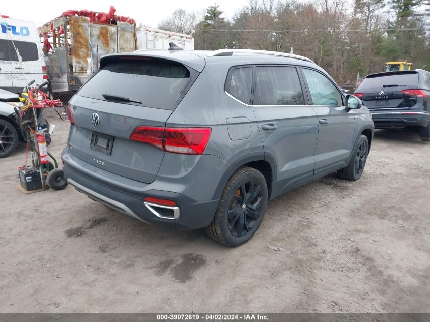 3VVPX7B27NM009009 2022 Volkswagen Taos 1.5T Se